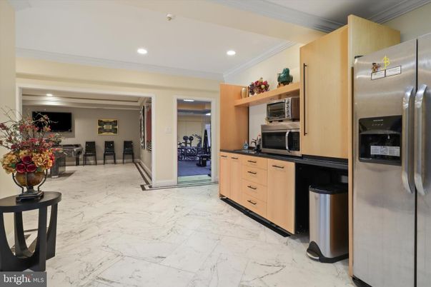 Interior, Kitchen, Marble, Recessed Lighting, Stainless Steel Appliances