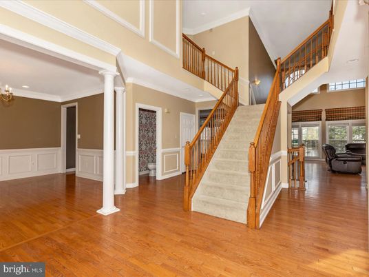 Chandelier, Interior, Recessed Lighting, Wood Texture Flooring