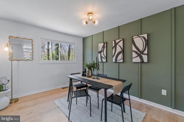 Dining room, Interior, Wood Texture Flooring