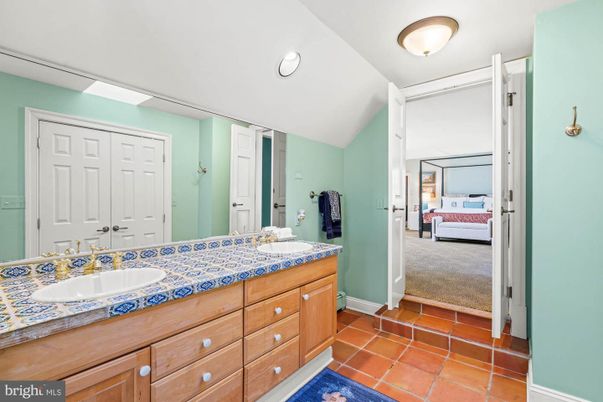 Bathroom, Bedroom, Dual Sink Vanities, Interior, Tile Countertops