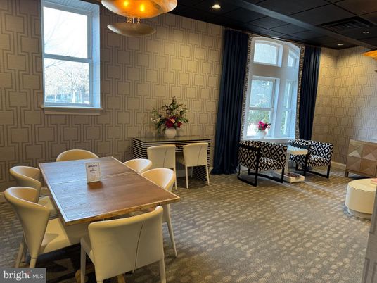 Dining room, Interior, Recessed Lighting