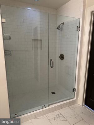 Bathroom, Glass Shower, Interior, Marble