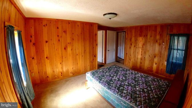 Bedroom, Interior, Wooden Walls