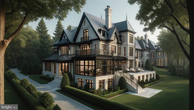 Backyard, Exterior, Facade, Queen Anne Victorian