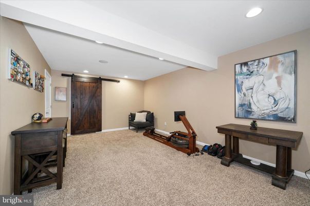 Fitness Equipment, Interior, Recessed Lighting