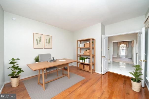 Home Office, Interior, Wood Texture Flooring