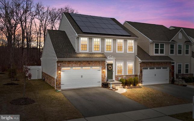 Attached, Exterior, Facade, Solar Panels, Farmhouse