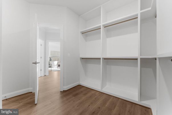 Interior, Walk-in Closets, Wood Texture Flooring