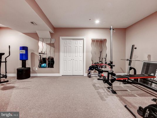 Fitness Equipment, Interior, Recessed Lighting
