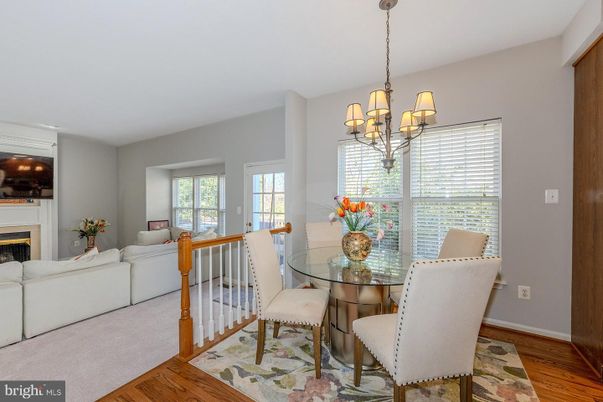 Chandelier, Dining room, Fireplace, Interior, Living room, Wood Texture Flooring