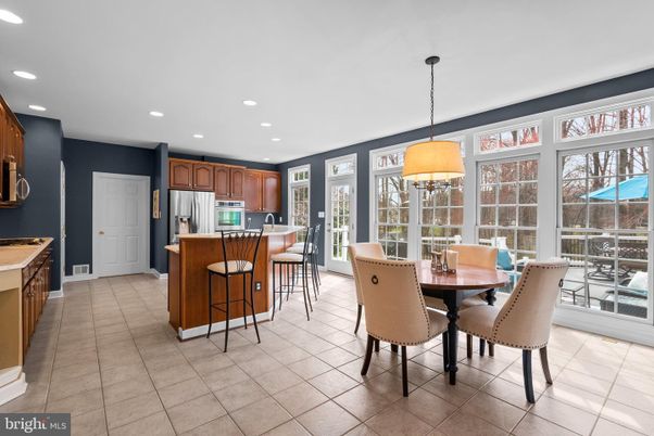 Dining room, Interior, Kitchen, Pendant Lights, Recessed Lighting