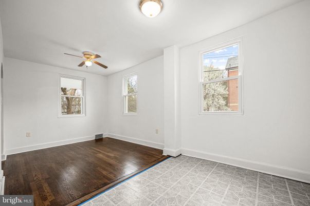 Empty room, Interior, Wood Texture Flooring