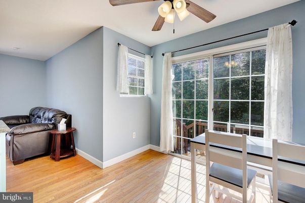 Dining room, Interior, Wood Texture Flooring