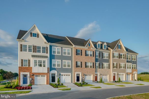 Attached, Exterior, Facade, Brick Facade, Rowhouse