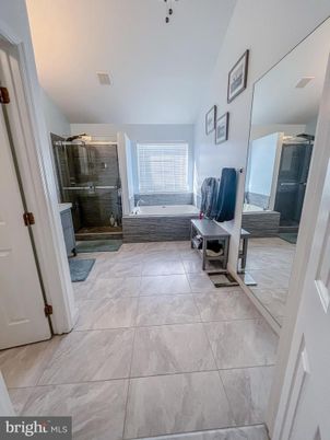 Bathroom, Glass Shower, Interior, Marble