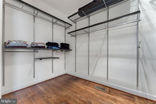 Interior, Walk-in Closets, Wood Texture Flooring