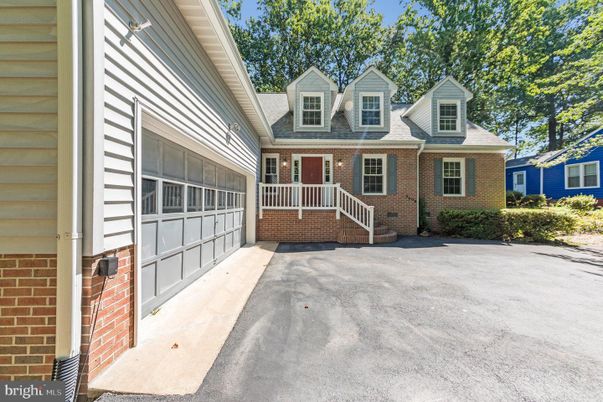 Exterior, Facade, Brick Facade, Cape Cod