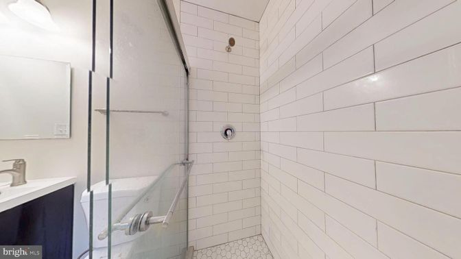 Bathroom, Glass Shower, Interior