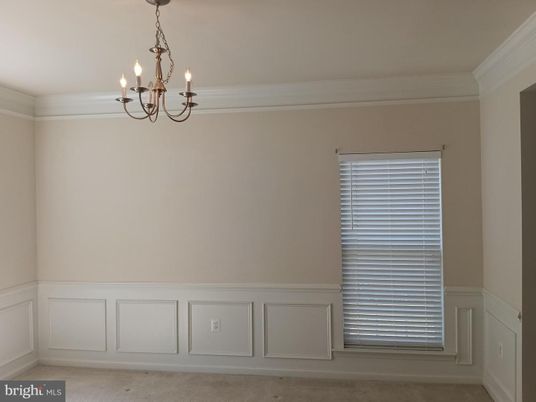 Chandelier, Empty room, Interior