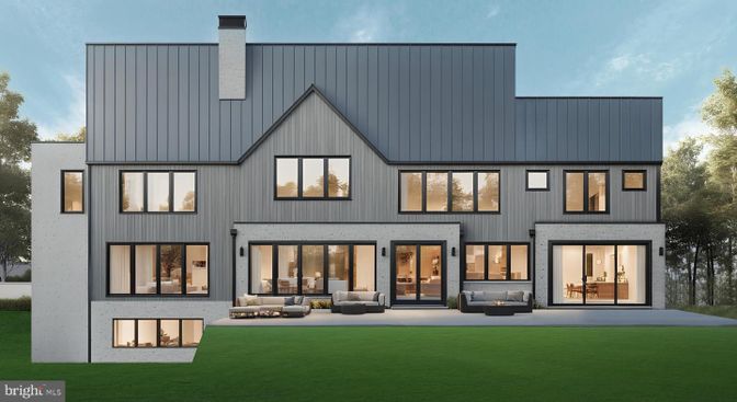 Backyard, Exterior, Facade, Farmhouse