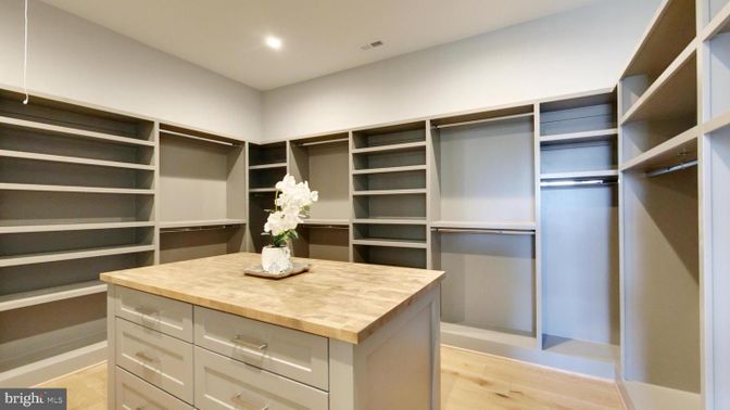 Interior, Recessed Lighting, Walk-in Closets, Wood Texture Flooring