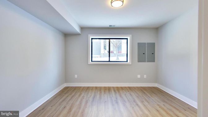 Empty room, Interior, Wood Texture Flooring