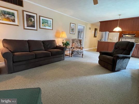 Interior, Kitchen, Living room, Pendant Lights, Stainless Steel Appliances