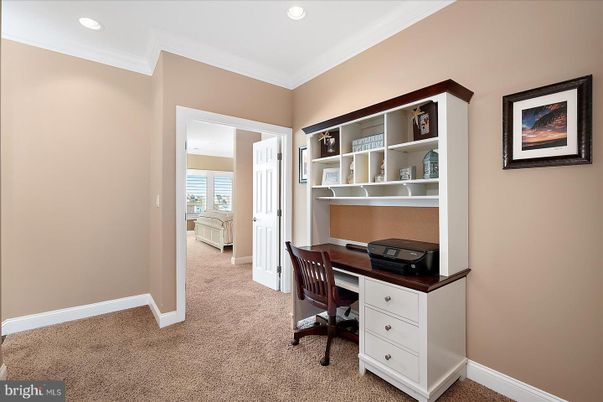 Home Office, Interior, Recessed Lighting