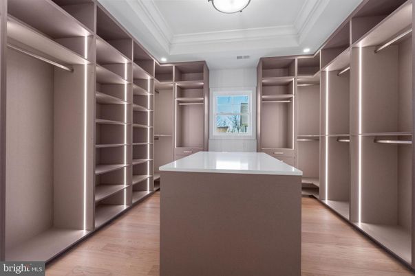 Interior, Recessed Lighting, Walk-in Closets, Wood Texture Flooring