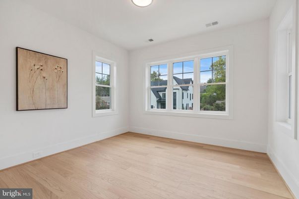 Empty room, Interior, Wood Texture Flooring