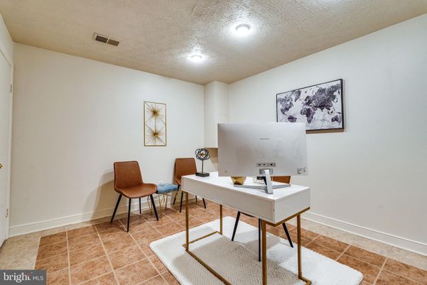 Home Office, Interior, Recessed Lighting