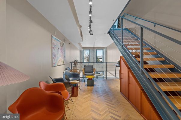 Interior, Living room, Pendant Lights, Wood Texture Flooring