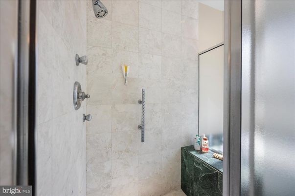 Bathroom, Interior, Marble Walls