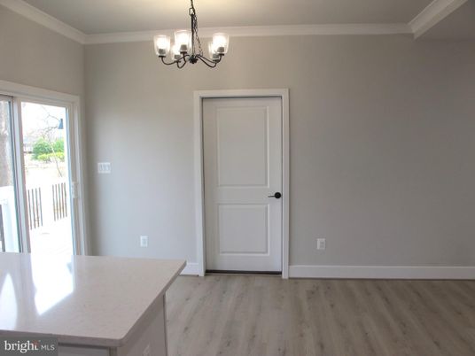 Chandelier, Empty room, Interior, Wood Texture Flooring