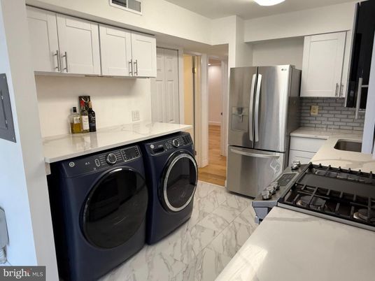 Interior, Kitchen, Marble, Washer