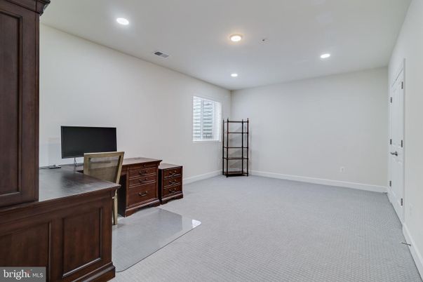 Home Office, Interior, Recessed Lighting
