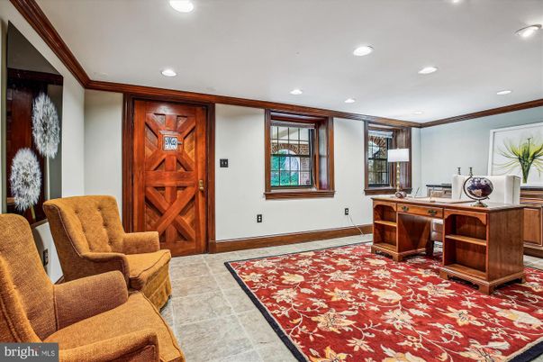 Home Office, Interior, Recessed Lighting