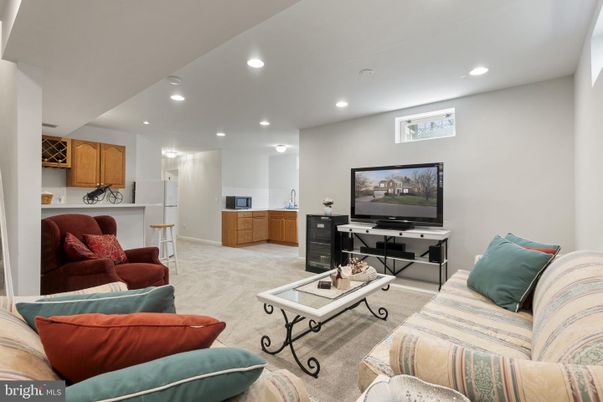 Home Office, Interior, Living room, Recessed Lighting