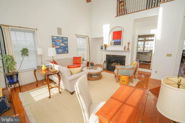 Fireplace, Interior, Living room, Wooden Beams, Wood Texture Flooring