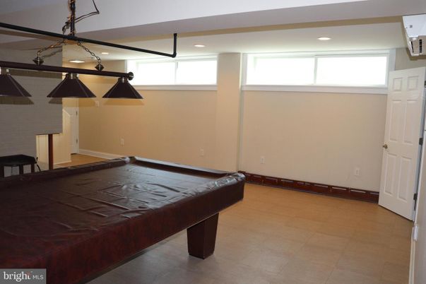 Billiard Table, Game Room, Interior, Pendant Lights, Recessed Lighting