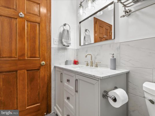 Bathroom, Interior, Marble Walls