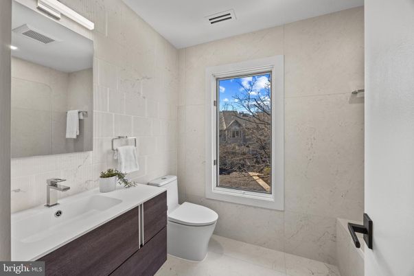 Bathroom, Interior, Marble Walls