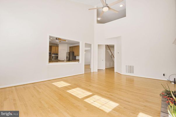 Empty room, Interior, Kitchen, Wood Texture Flooring