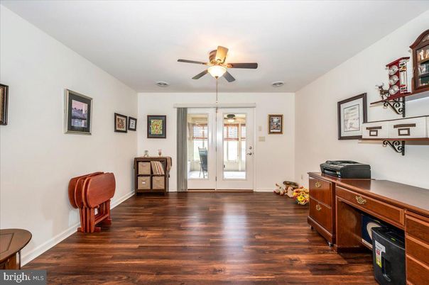 Home Office, Interior, Wood Texture Flooring