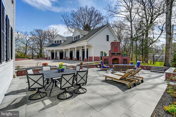 Backyard, Exterior, Fireplace