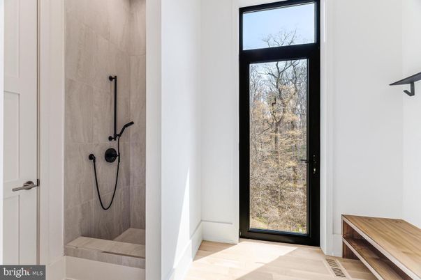 Bathroom, Interior, Wood Texture Flooring