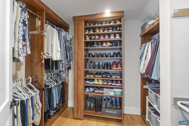 Interior, Walk-in Closets, Wood Texture Flooring