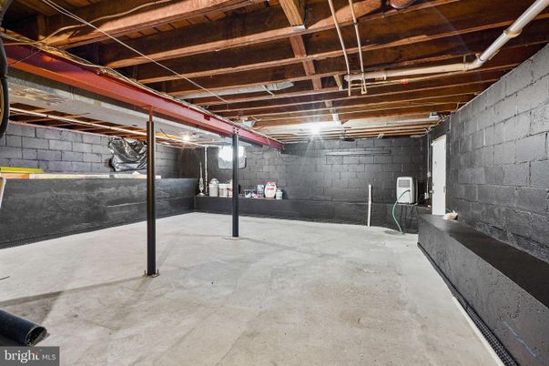 Interior, Stone Walls, Wooden Beams