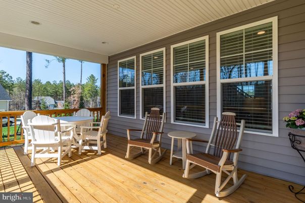 Exterior, Wood Texture Flooring