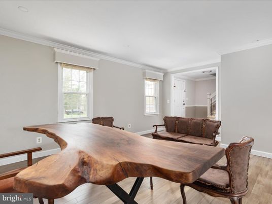 Dining room, Interior, Wood Texture Flooring